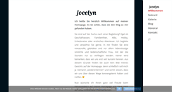 Desktop Screenshot of lady-jocelyn.com